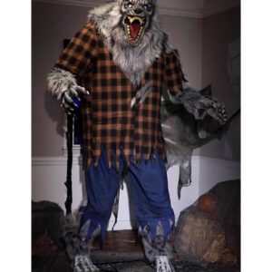 Riesiger Werwolf Halloween Animatronic 220cm ➤