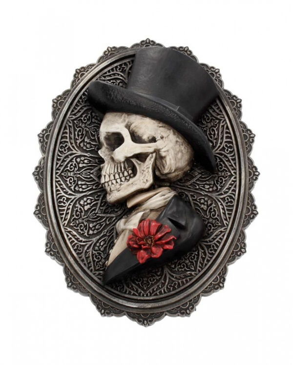 Gothic Skelett Gentleman Day of the Dead Wandbild