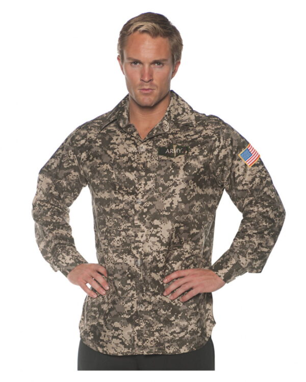 Army Kostüm Shirt One Size