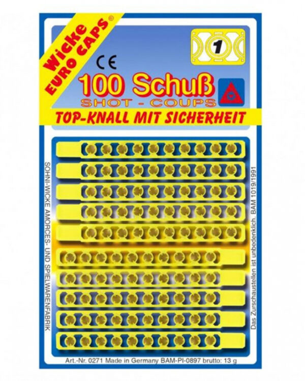 100 Schuss Einzel Munition