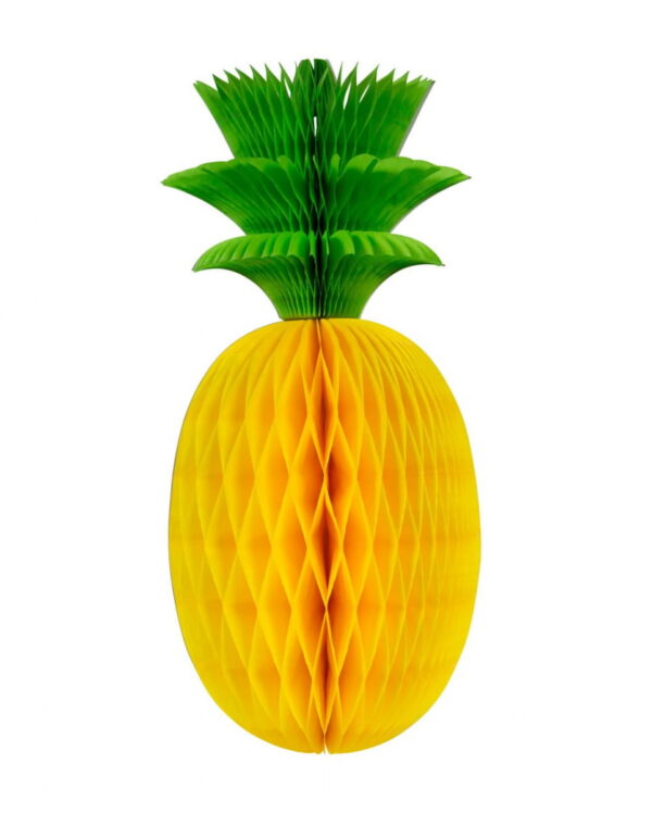 Ananas Wabenball Hängedeko