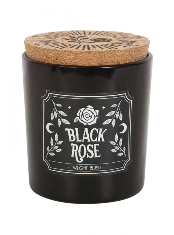 Black Rose Gothic-Duftkerze