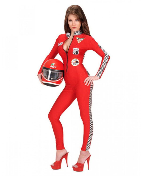 Boxenluder Racer Girl rot L / 40