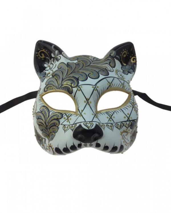 Venezianische Katzenmaske