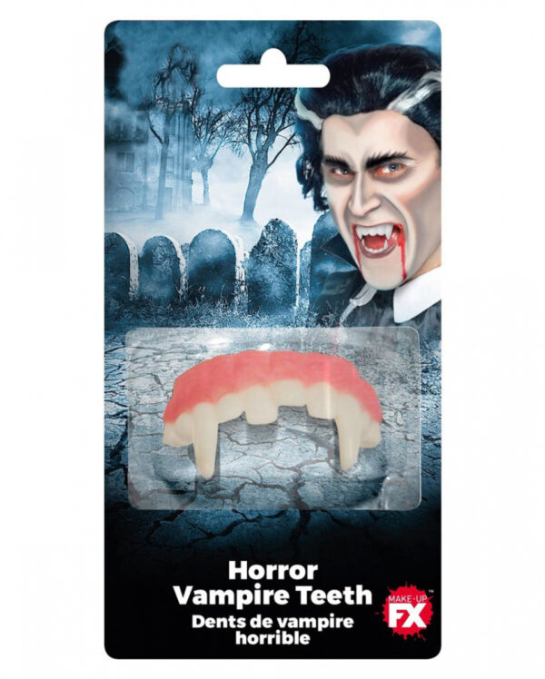 Horror Vampir Zähne