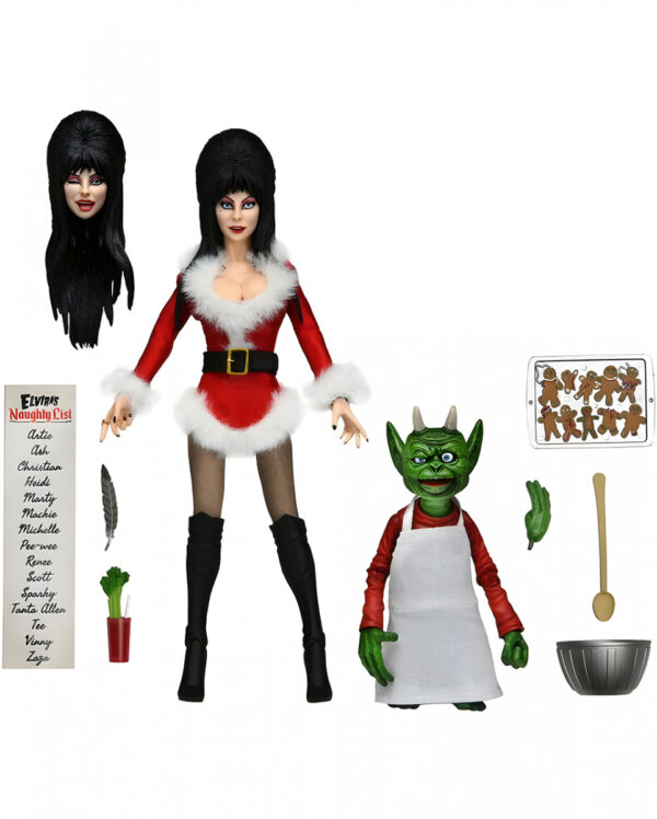 Elvira: Very Scary Xmas Elvira Actionfigur 20cm