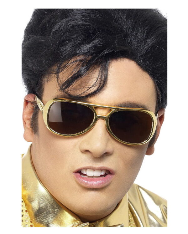 Elvis Sonnenbrille gold