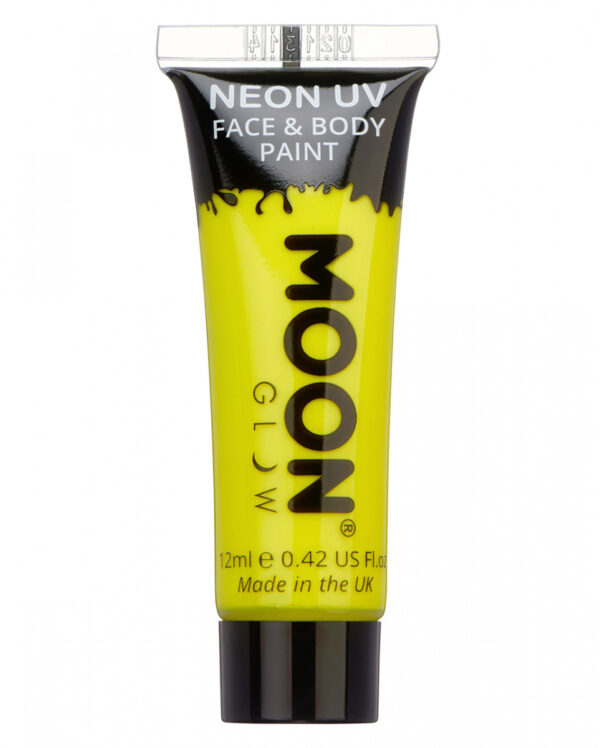 Glow in the Dark Make-up Neon Gelb