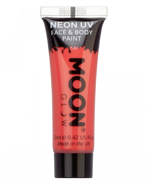 Glow in the Dark Make-up Neon Rot