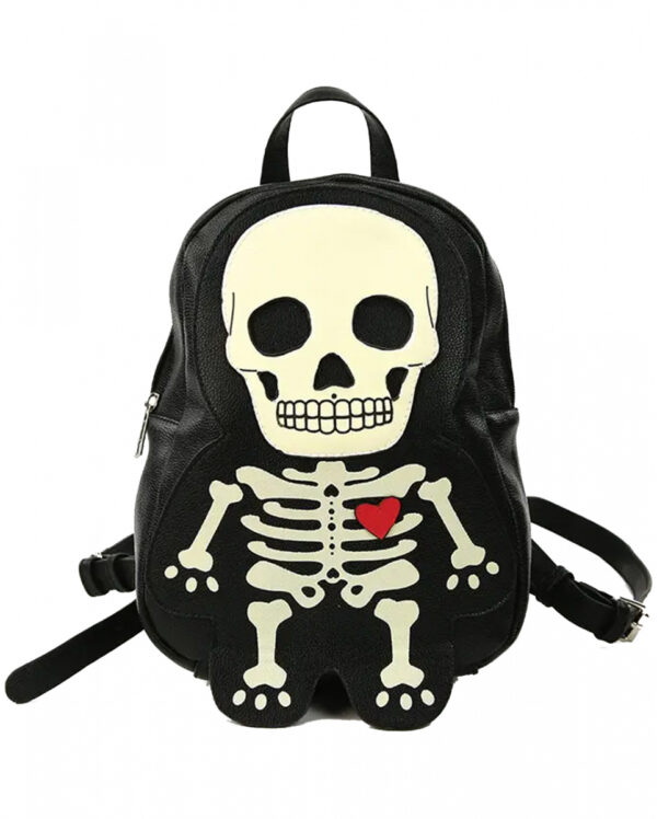 Glow in the Dark Skelett Rucksack