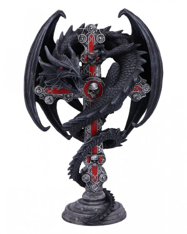 Gothic Guardian Kerzenständer 26,5cm