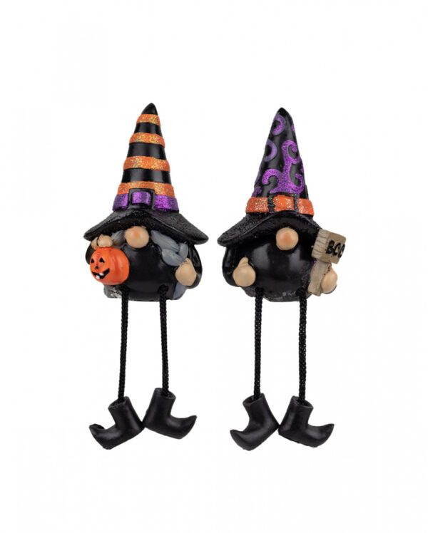 Halloween Deko Zwerg Kantenhocker 11cm