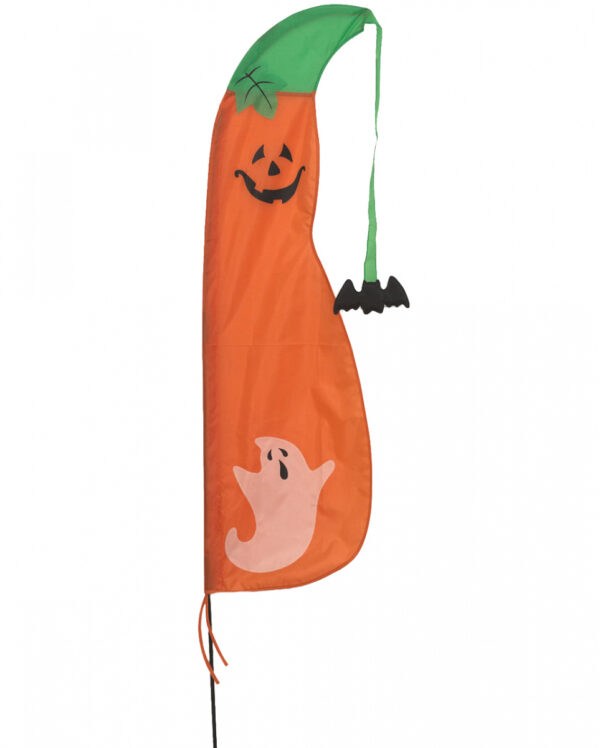 Halloween Fahne Kürbis 150cm