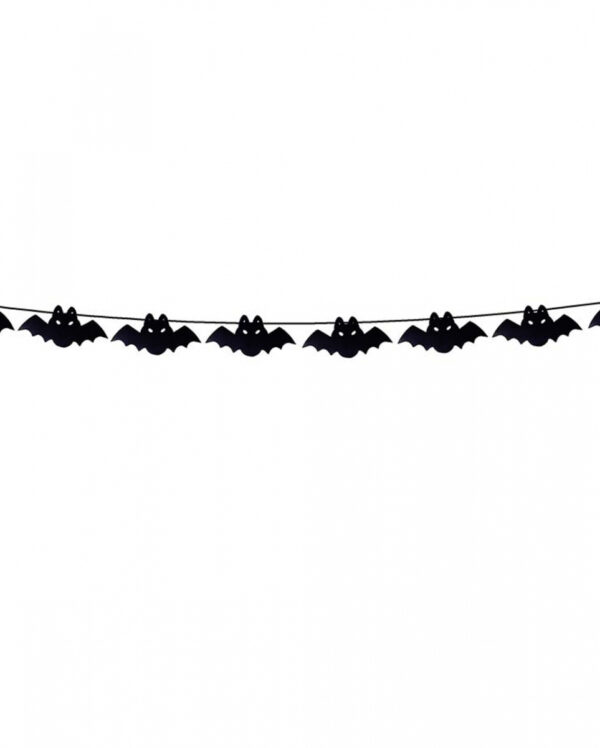 Halloween Fledermaus Girlande 3m