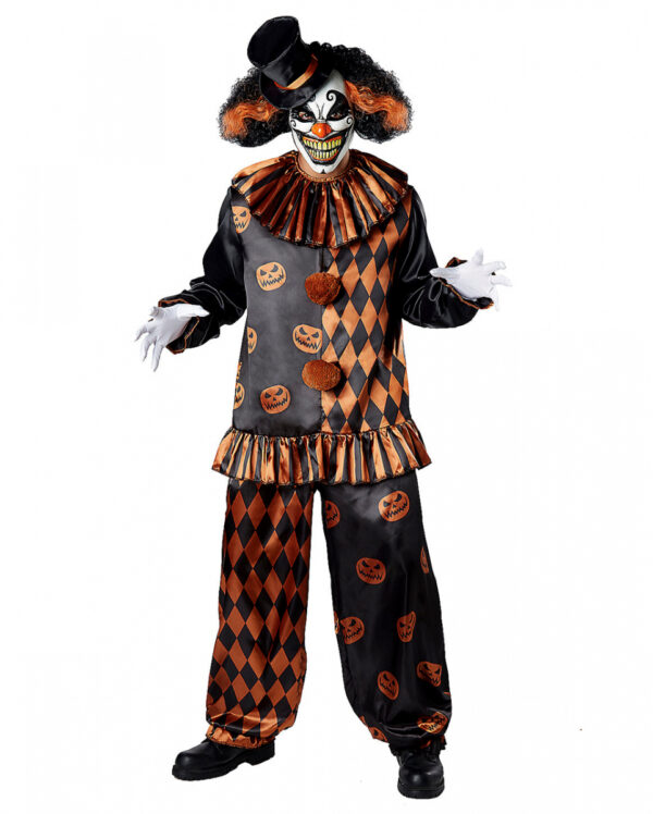 Halloween Horror Clown Kostüm & Maske Onesize / ML