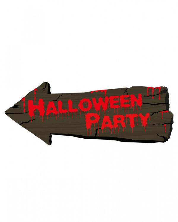 Halloween Party Wegweiser 50cm