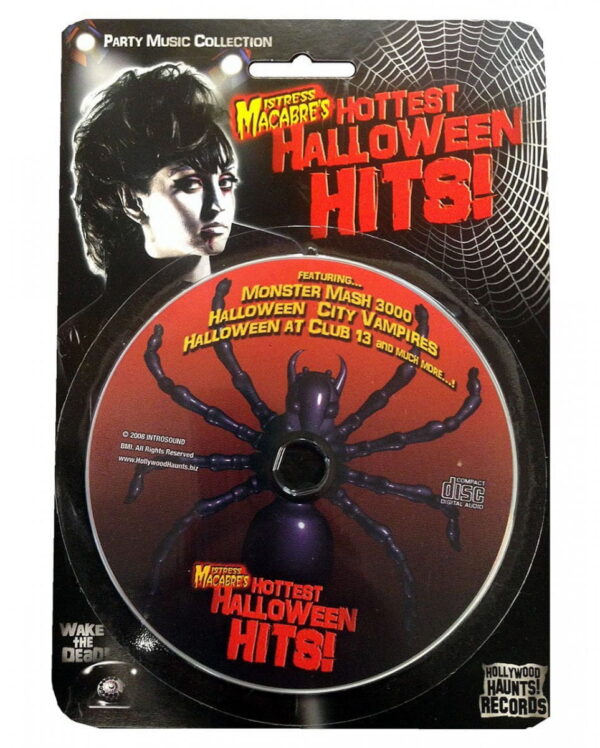 Halloween CD Mistress Macabres Hottest Halloween Hits Dance Party