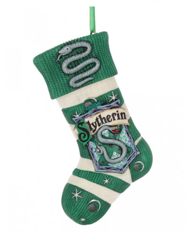 Harry Potter Slytherin Socke Weihnachtskugel