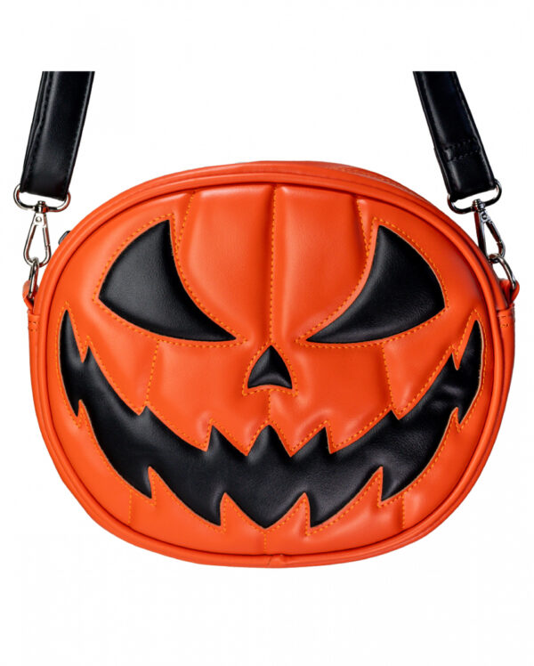 Jack O'Lantern Kürbis Handtasche Orange