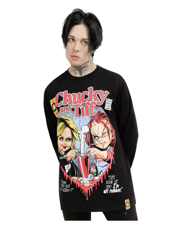 KILLSTAR Chucky & Tiff Forever Sweatshirt L