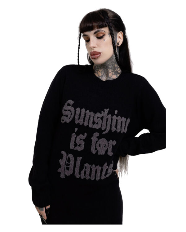 KILLSTAR Sunshine For Plants Strick Sweater XL