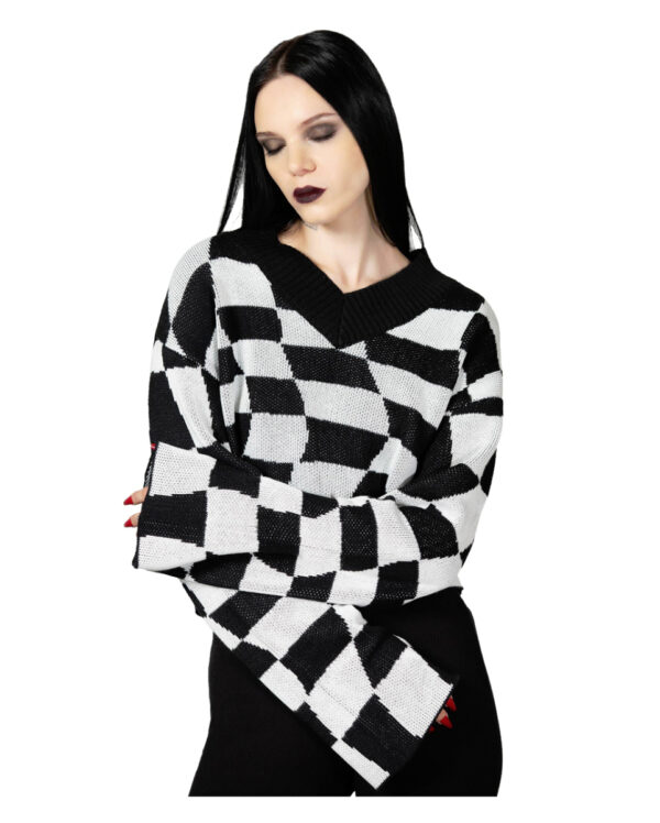 KILLSTAR Wicked Games Strick Pullover XXL