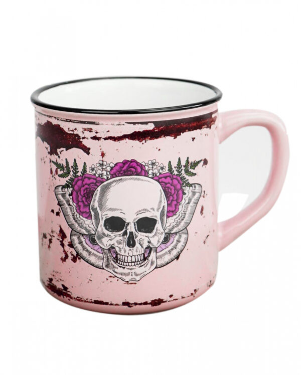 Lady Skull Totenkopf Tasse