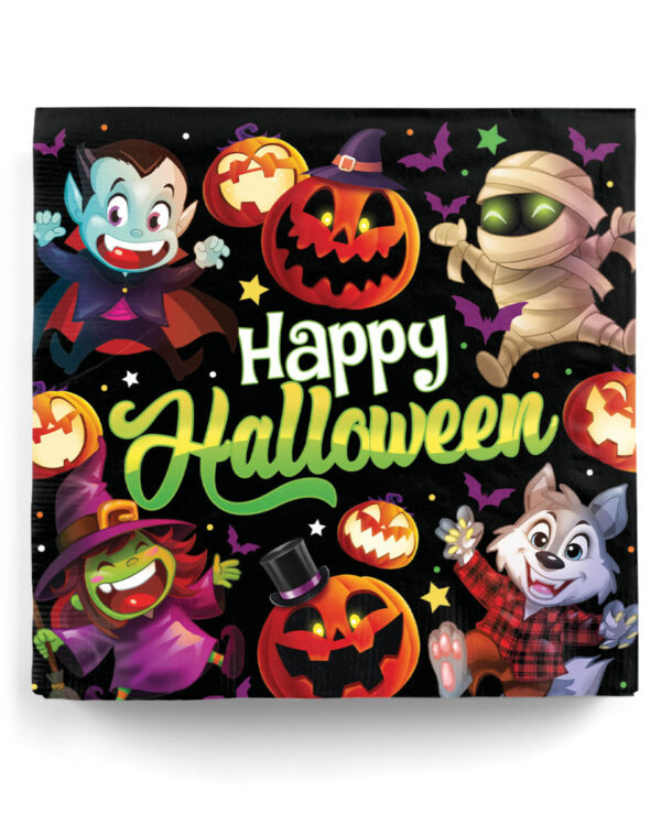 Little Monster Halloween Servietten 20 St.