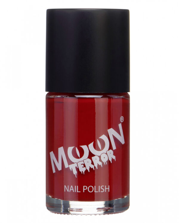 Moon Terror Halloween Nagellack Blutrot