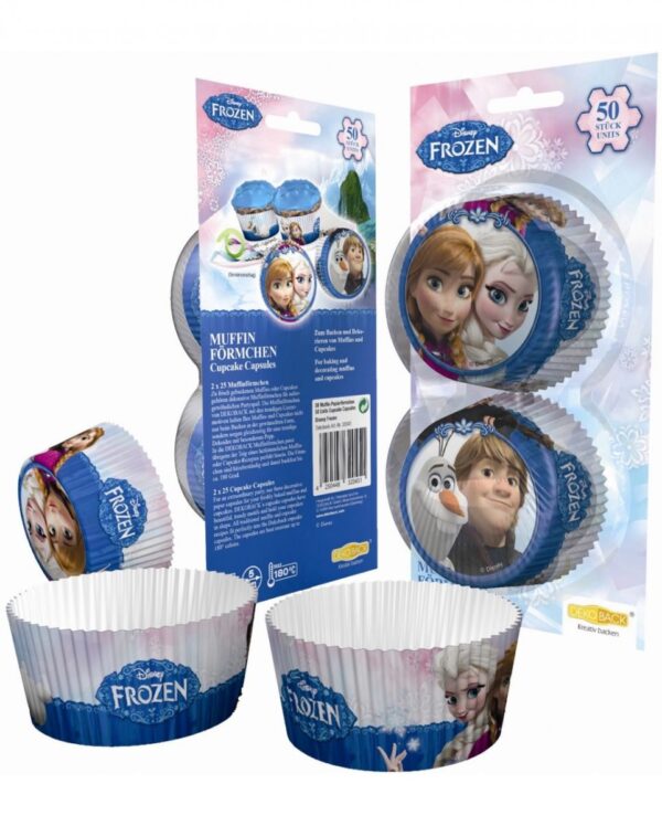 Disney Frozen Muffin Förmchen 50 St.