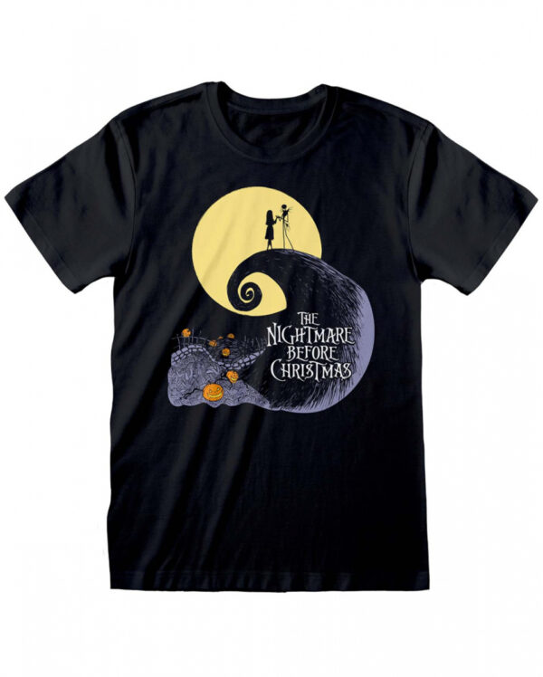 The Nightmare Before Christmas Silhouette T-Shirt XXL