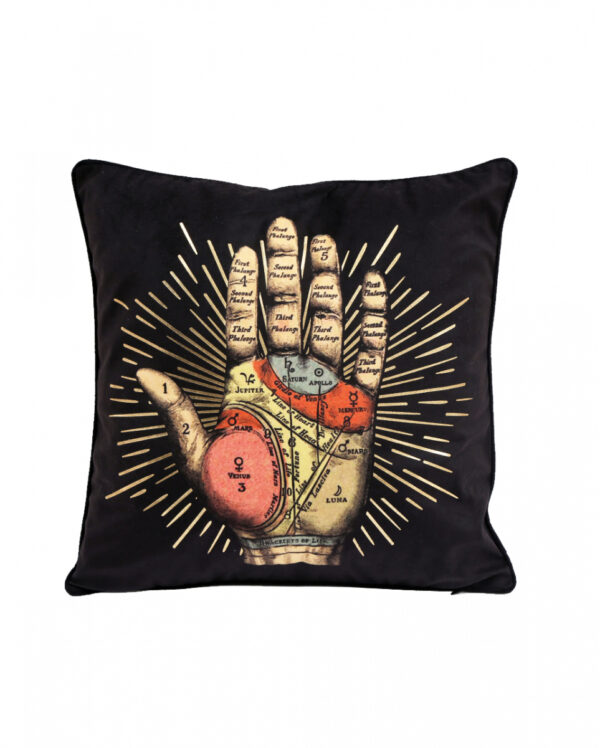 Palmistry Hand Dekokissen 40x40cm