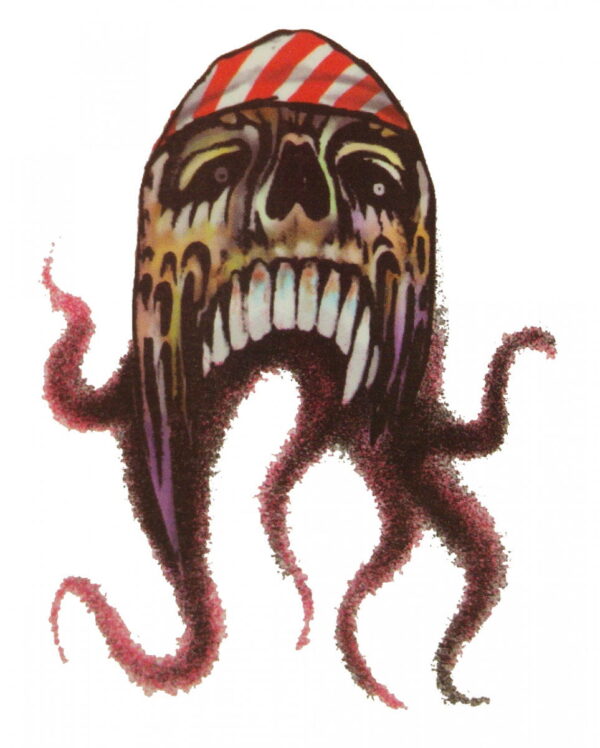 Piraten Tattoo Oktopus