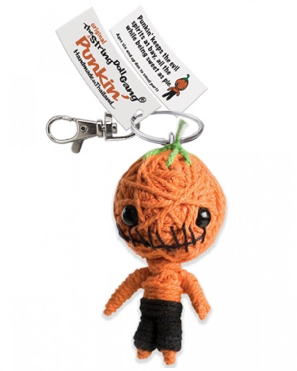 Punkin´ Voodoo Strickpüppchen Schlüsselanhänger