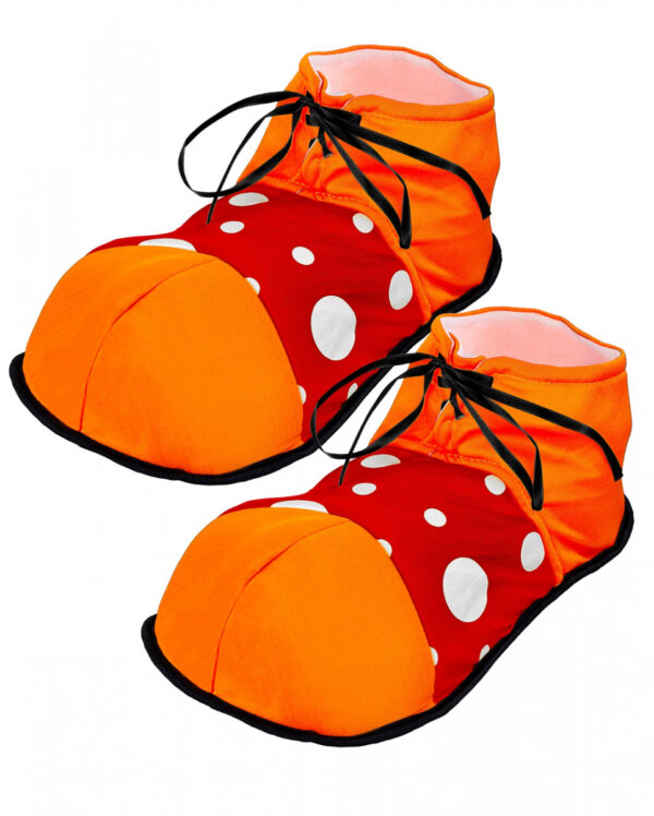 Clown Schuhe mit Punkten