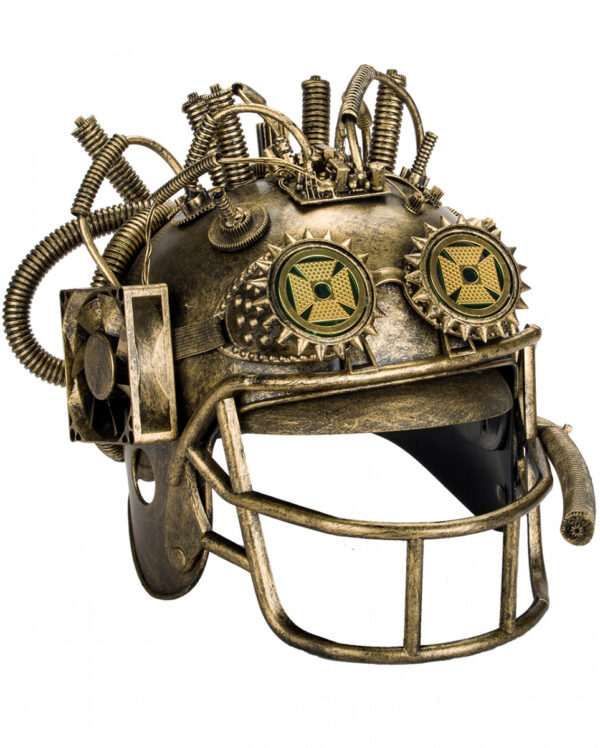 Steampunk Baseball Helm