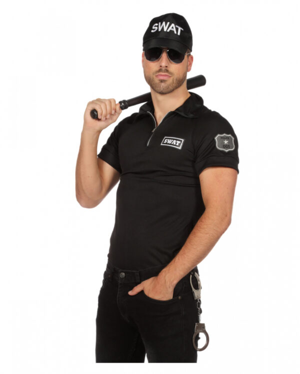 SWAT Agent Herren Kostüm-Shirt 52