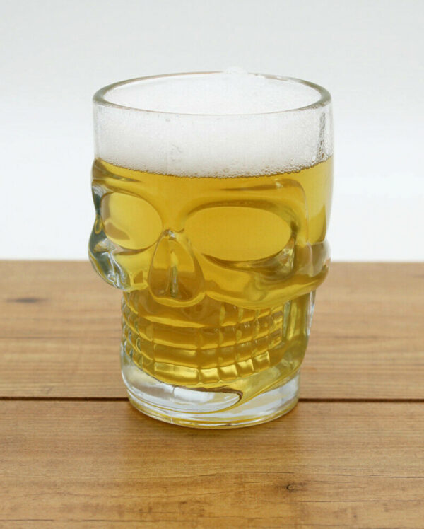 Totenkopf Bierglas 400ml