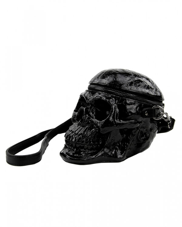 Totenkopf Handtasche Vinyl