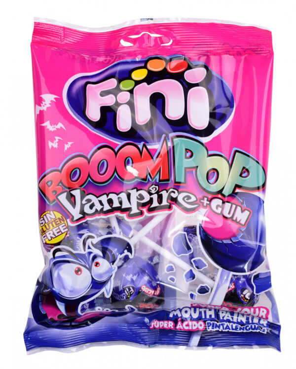 Vampir Lolly mit Kaugummi 80g